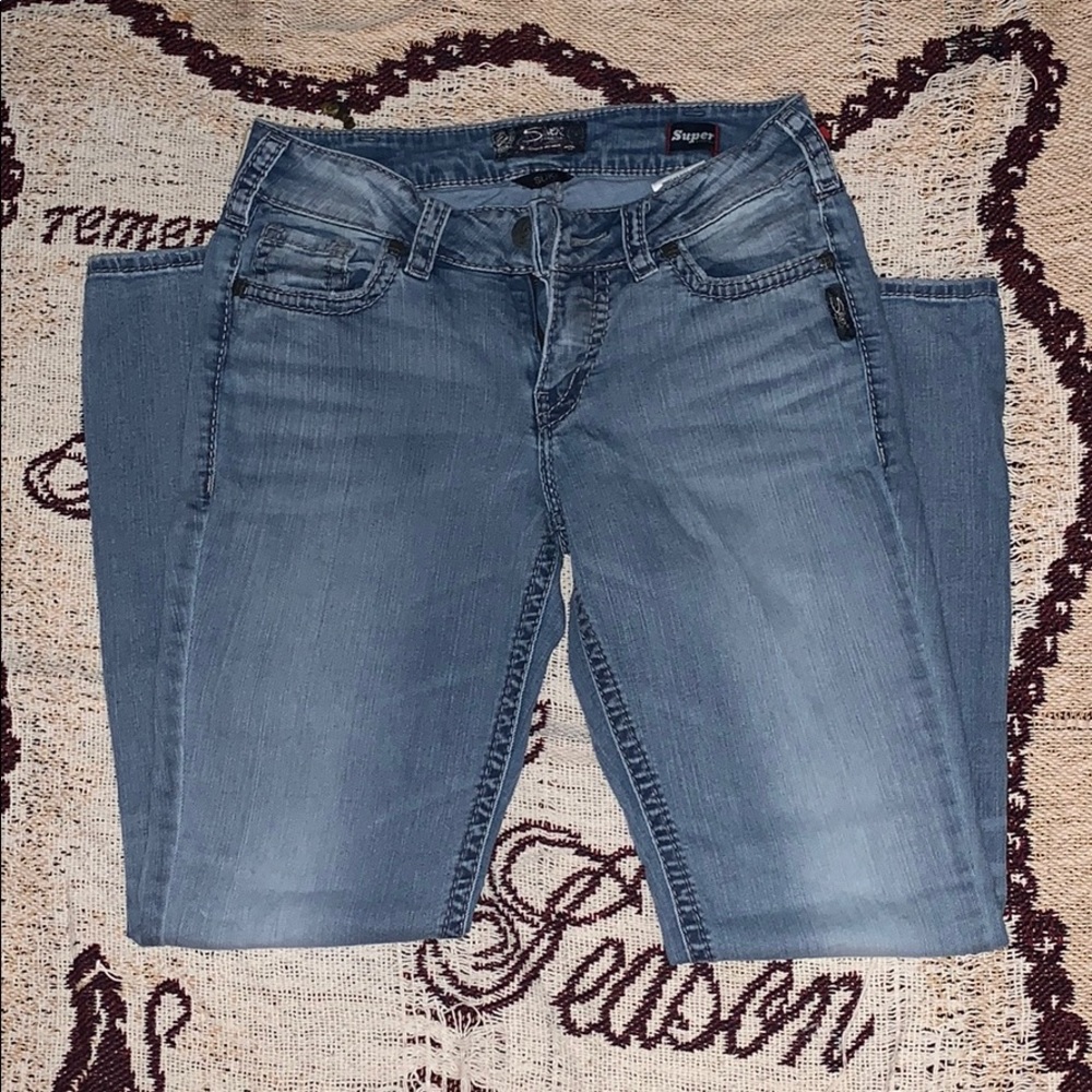 Men’s Silver Jeans